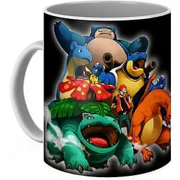 Кухоль GeekLand Покемон Го Pokemon Go heroes PG.01.09 330 мл білий