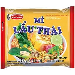 Лапша быстрого приготовления Acecook Mi Lau ThaiI со вкусом курицы 78 г