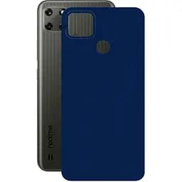 Захисна плівка StatusSKIN для Realme C25Y 2021 Корпус Вініл Синій металік