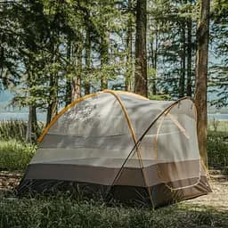 Намет шестимісний для кемпінгу Naturehike, KOTA 6 (CNK2450WS031) світло-коричневий - мініатюра 9