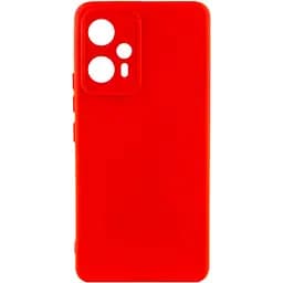 Чехол Lakshmi Full Camera Silicone Cover для Poco F5 / Redmi Note 12 Turbo Red [92216]