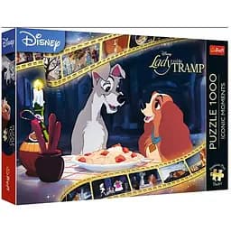 Пазл Trefl Знакові моменти: Закохані собачки Леді та бродяга 1000 ел. (10830)