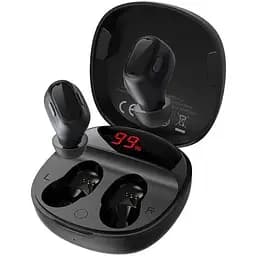 Навушники Baseus Encok True Wireless Earphones WM01 Plus | BT5.3, 40/800mAh, 5h | black