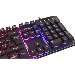 Клавіатура GamePro GK576 Nitro+ RGB USB Black (GK576) - мініатюра 3