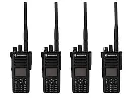 Радіостанція цифрова Motorola MotoTRBO DP4800 VHF AES-256 шифрування, комплект 4 штук