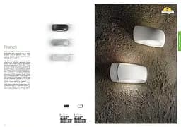 Вуличний світильник Ideal Lux FRANCY-2 AP1 NERO (123783) - мініатюра 3