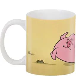 Кухоль GeekLand Gravity Falls Waddles GF.02.01 330 мл білий - мініатюра 3