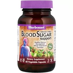 Комплекс для контроля сахара в крови Bluebonnet Nutrition Targeted Choice 60 вегетарианских капсул