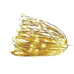 Світлодіодна гірлянда нитка крапля роси 4.5 м 50led батарейки