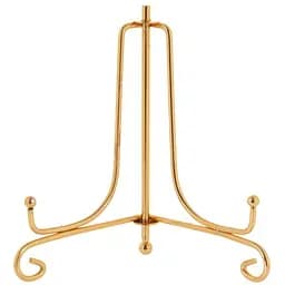 Подставка Lefard для декоративной тарелки 11 см золотая (924-056)