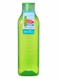 Пляшка для води Sistema, квадратна, 1 л, зелений (890-2 green) - мініатюра 2