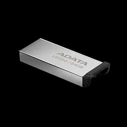 Флеш-накопичувач ADATA USB 3.2 UR 350 64Gb Сріблястий/чорний - мініатюра 3