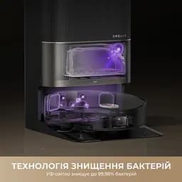 Робот-пилосос миючий Dreame Bot X50 Ultra Complete Black - мініатюра 9