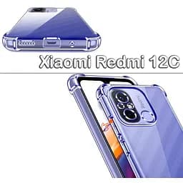 Чохол до мобільного телефона BeCover Anti-Shock Xiaomi Redmi 12C Clear (709176) - мініатюра 6