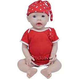 Силиконовая кукла IVITA реалистичные голубые глаза