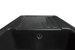 Кухонна мийка гранітна Miraggio Versal black 758x462x201 00211307, Чорний - мініатюра 6