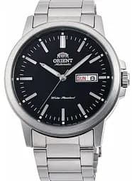 Чоловічий наручний годинник ORIENT RA-AA0C01B19B стальний круглий механічний