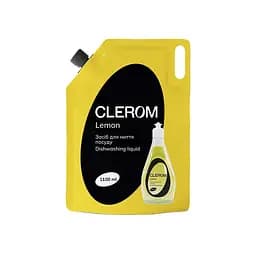Средство для мытья посуды Clerom Lemon дой-пак 1.1 л