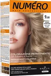 Краска для волос Numero Hair Professional Very light blonde тон 9.00 светлый блонд 140 мл