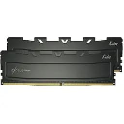 Модуль пам'яті для комп'ютера DDR4 32GB (2x16GB) 3200 MHz Black Kudos eXceleram (EKBLACK4323222XD)