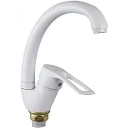 Змішувач для кухні Cron Hansberg White (CR0790)