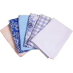 Набір вафельних рушників MirSon №621 Blue sky 90х45 см 6 шт. (2200006740513)