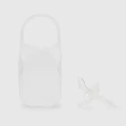 Пустушка силіконова в контейнері Lindo A 30 прикус Різнокольоровий (4890210300306)