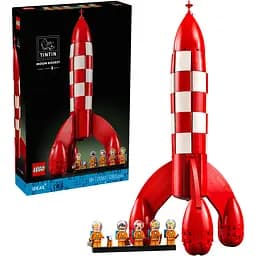Конструктор LEGO Ideas Місячна ракета Tintin (21367)