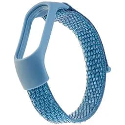 Ремешок Nylon Mi Band 3/4/5/6/7 Cape Синий