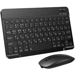 Беспроводной комплект Primo NB01 Bluetooth клавиатура и мышка Black