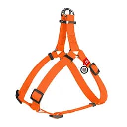 Шлея Waudog Waterproof з QR паспортом, водостійка, металева фурнітура, M, Ш 20 мм, Д 50-80 см