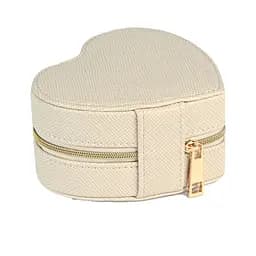 Органайзер для прикрас МВМ My Home Пектораль у формі серця 115х98х54 мм бежевий (FH-52 BEIGE)