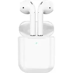 Блютуз гарнітура Borofone BW25 стерео біла 6974443385816