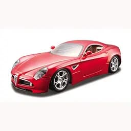 Автомодель - ALFA 8C COMPETIZIONE (2007) (червоний, 1:32) - мініатюра 4
