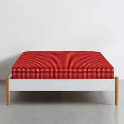 Дитяче простирадло Cosas Red Dots CS1 110х160 червоне (DropRed-4009_110x160) - мініатюра 2