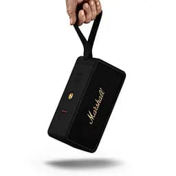 Портативна акустика Marshall Portable Speaker Middleton бездротова Black and Brass (1006034) - мініатюра 4