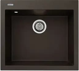 Кухонна мийка Adamant UNIVER mokko 560x500x200 мм, без крила 56 см - мініатюра 1