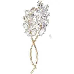 Брошь Колосья пшеницы колоски символ Украины прозрачные