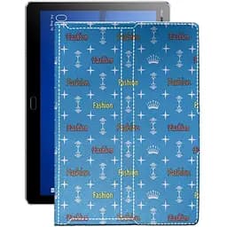 Чохол StatusCASE з екошкіри для планшету Huawei MediaPad M3 lite 10 Фешн блакитний