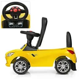 Каталка-толокар Bambi M 3147C-6 Жовтий музичний - мініатюра 4