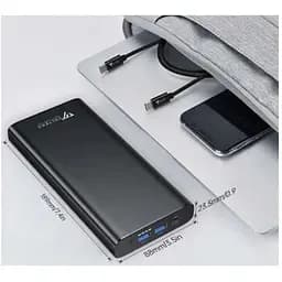 Зовнішній акумулятор Voltero PowerOak S25 100W 26800 mAh USB-C MacBook Powerbank 6090525828894 - мініатюра 5