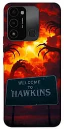 Чохол Demsky Welcome to hawkins для Tecno Spark Go 2022 (KG5m)
