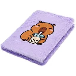 Блокнот А5 ZiBi Capybara 8 Kids Line плюшевий клітинка 80 аркушів (ZB.700022) - мініатюра 7