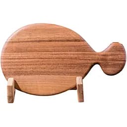 Дощечка горіхова EcoWalnut Матрьошка L 220x380x20 мм (EK-7.2)