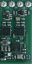 Приймач ELRS 433 МГц (150 - 700 МГц) + 2.4 ГГц (1.7-2.7 ГГц) LR1121 True Diversity Generic ESP32C3