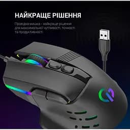 Миша GamePro GM560 Black [128906] - мініатюра 8