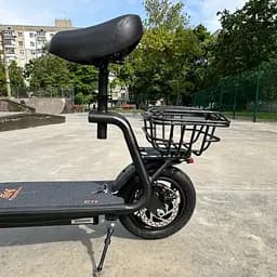 Електросамокат KUGOO Kirin C1+ Plus 18Ah 2025 року з сидінням та корзиною - мініатюра 11