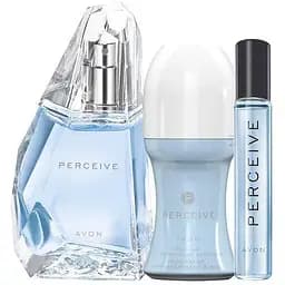 Набір парфумований жіночий Avon Perceive (edp/50ml + deo/125ml + edp/10ml) (494693318)