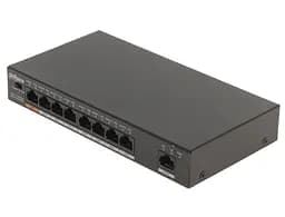 Комутатор POE Dahua DHPFS3009-8ET1GT-96 8xPoE(100M) + 1xRJ45(1000M) - мініатюра 2