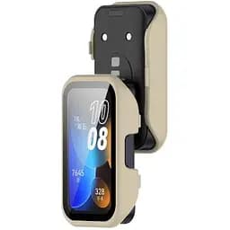 Чохол-накладка DK CDK для Huawei Band 10 Пластик Gloss Glass Full Cover (016251) (ivory) - мініатюра 2